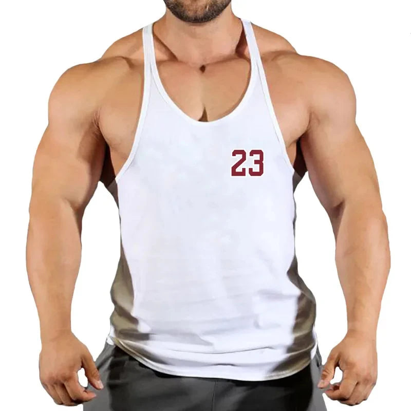 Sleeveless Sweatshirt Men'S Singlets Gym T-Shirts Suspenders Man Top for Fitness Vests Bodybuilding Shirt Stringer Clothing Vest