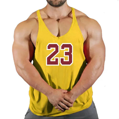 Sleeveless Sweatshirt Men'S Singlets Gym T-Shirts Suspenders Man Top for Fitness Vests Bodybuilding Shirt Stringer Clothing Vest