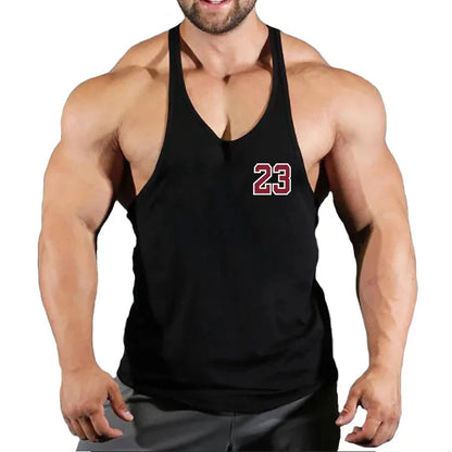 Sleeveless Sweatshirt Men'S Singlets Gym T-Shirts Suspenders Man Top for Fitness Vests Bodybuilding Shirt Stringer Clothing Vest
