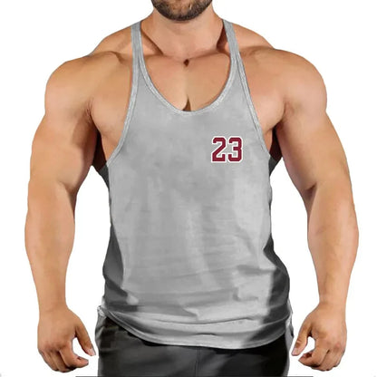 Sleeveless Sweatshirt Men'S Singlets Gym T-Shirts Suspenders Man Top for Fitness Vests Bodybuilding Shirt Stringer Clothing Vest