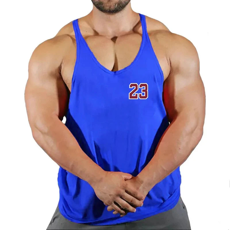 Sleeveless Sweatshirt Men'S Singlets Gym T-Shirts Suspenders Man Top for Fitness Vests Bodybuilding Shirt Stringer Clothing Vest