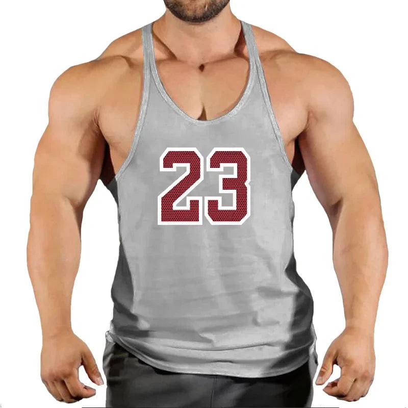 Sleeveless Sweatshirt Men'S Singlets Gym T-Shirts Suspenders Man Top for Fitness Vests Bodybuilding Shirt Stringer Clothing Vest