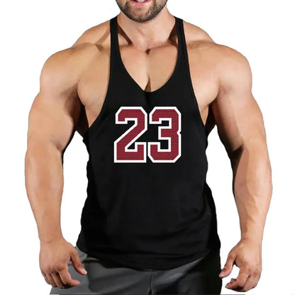 Sleeveless Sweatshirt Men'S Singlets Gym T-Shirts Suspenders Man Top for Fitness Vests Bodybuilding Shirt Stringer Clothing Vest