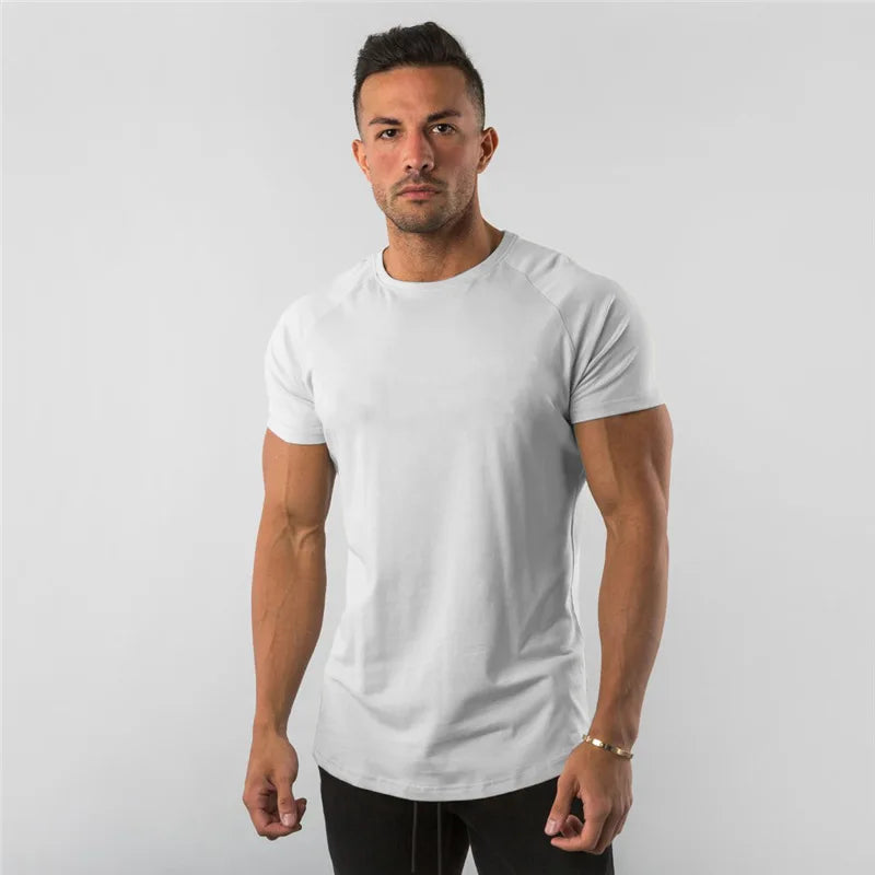 Men Training Football T Shirt Quick Dry Bodybuilding Gym T Shirts Short Sleeve Fitness Sport Shirt Running Top Man Sportswear