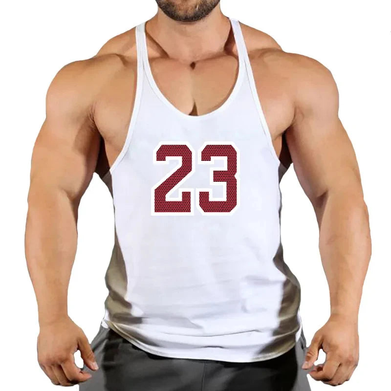 Sleeveless Sweatshirt Men'S Singlets Gym T-Shirts Suspenders Man Top for Fitness Vests Bodybuilding Shirt Stringer Clothing Vest