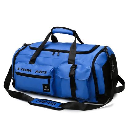 Gym Bag with Shoe Compartment Large Capacity Sport Fitness Duffle Bag Outdoor Travel Backpack Weekend Workout Tote for Men Women