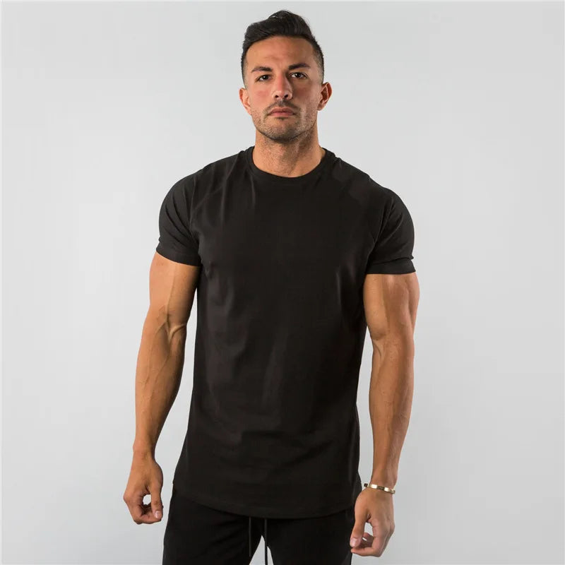 Men Training Football T Shirt Quick Dry Bodybuilding Gym T Shirts Short Sleeve Fitness Sport Shirt Running Top Man Sportswear