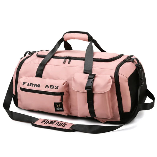 Gym Bag with Shoe Compartment Large Capacity Sport Fitness Duffle Bag Outdoor Travel Backpack Weekend Workout Tote for Men Women