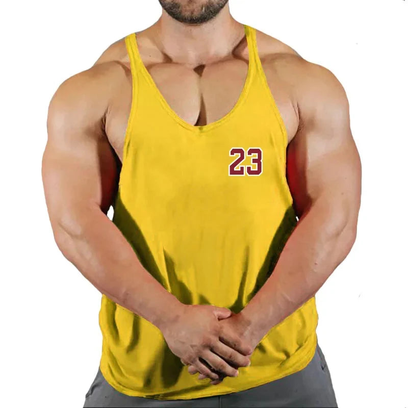 Sleeveless Sweatshirt Men'S Singlets Gym T-Shirts Suspenders Man Top for Fitness Vests Bodybuilding Shirt Stringer Clothing Vest